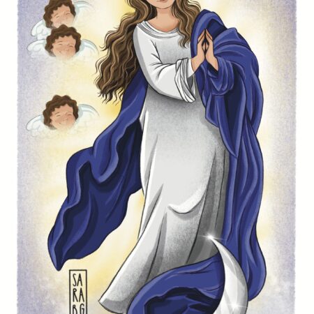 3nity "Our Lady's Assumption" eCard
